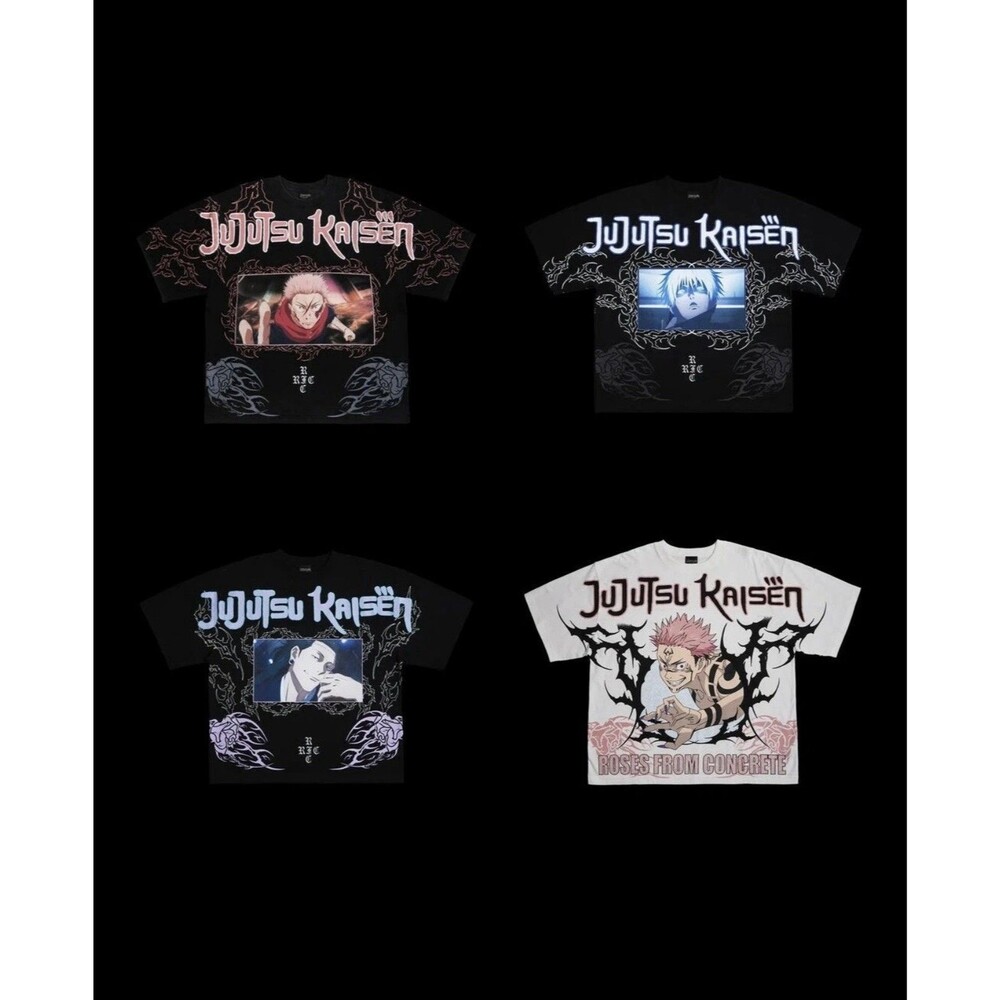 Civil Regime x Jujutsu Kaisen JJK SBSBX 4 Tee Box Set Size Large